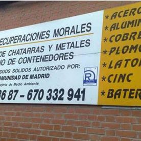 Recuperaciones Morales transporte de residuos no peligrosos