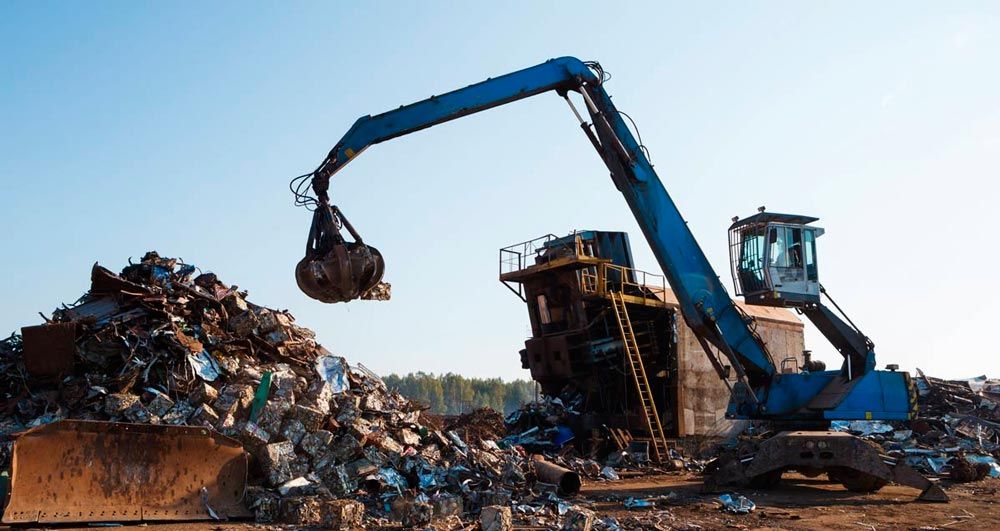 Recuperaciones Morales contenedores de residuos metalicos en Madrid